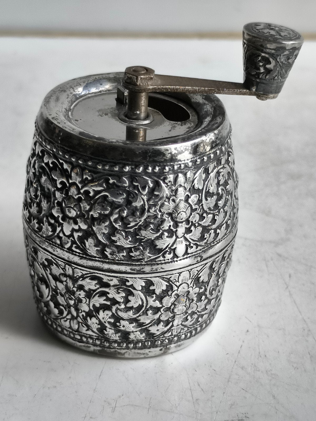 marlux zilver pepermolen Frankrijk, Antiek en Kunst, Ophalen of Verzenden