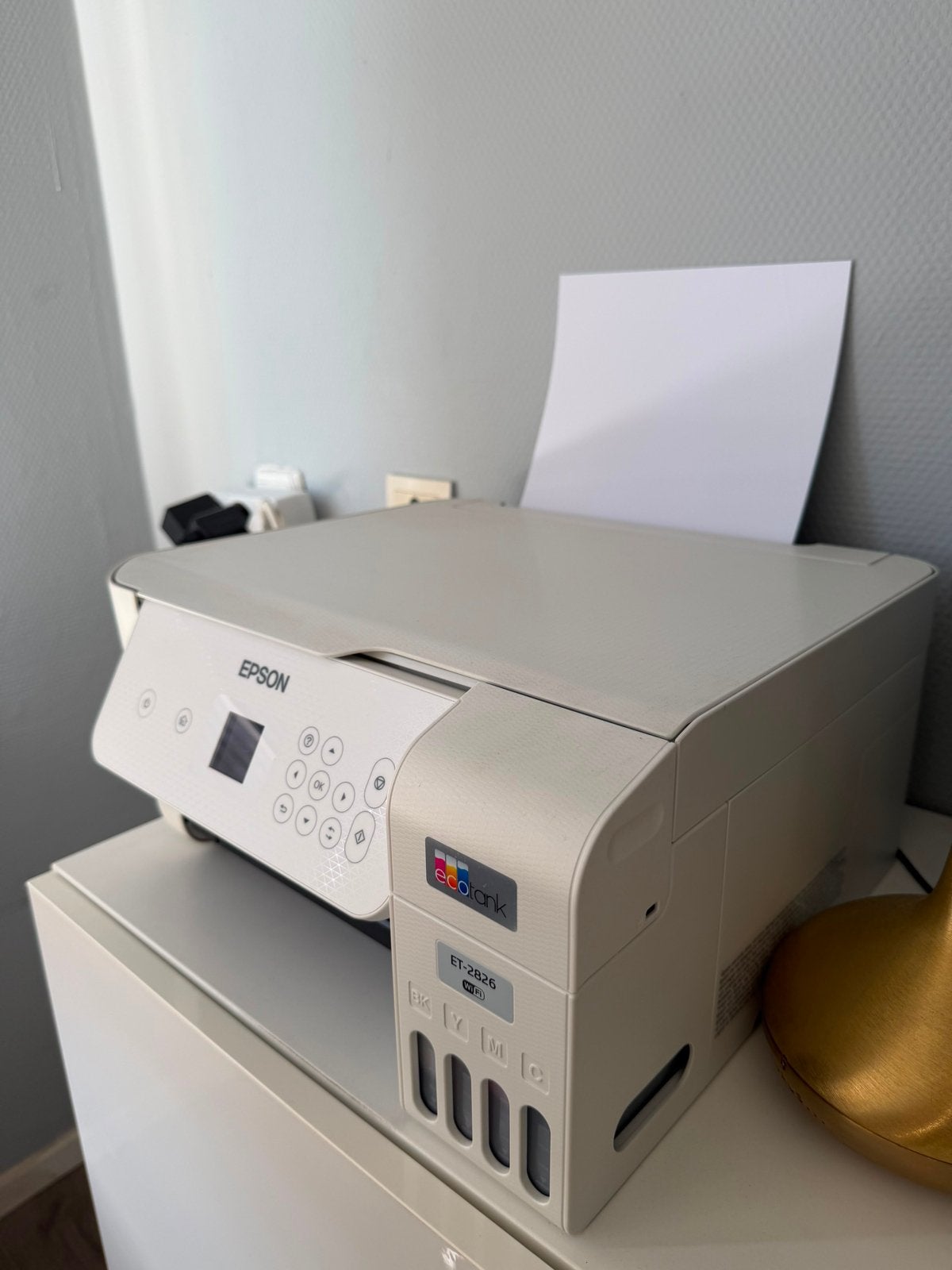 Epson EcoTank ET-2826 printer met WiFi, Computers en Software, Printers, Printer, Zo goed als nieuw, Draadloos, Scannen
