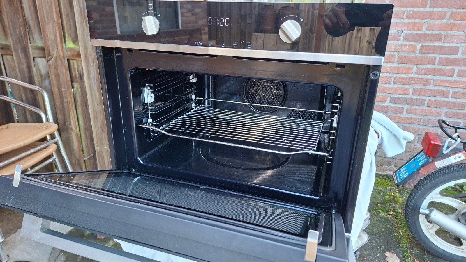 Etna oven, Ophalen, 45 tot 50 cm, Gebruikt, Inbouw
