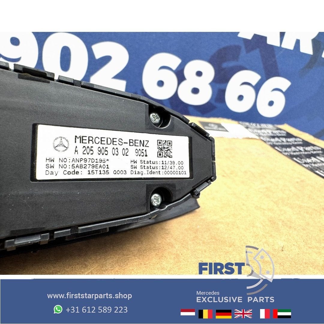 Raamschakelaar Mercedes W447 V KLASSE / VITO C205 A205 C KLA, Gebruikt, -, Ophalen of Verzenden, -