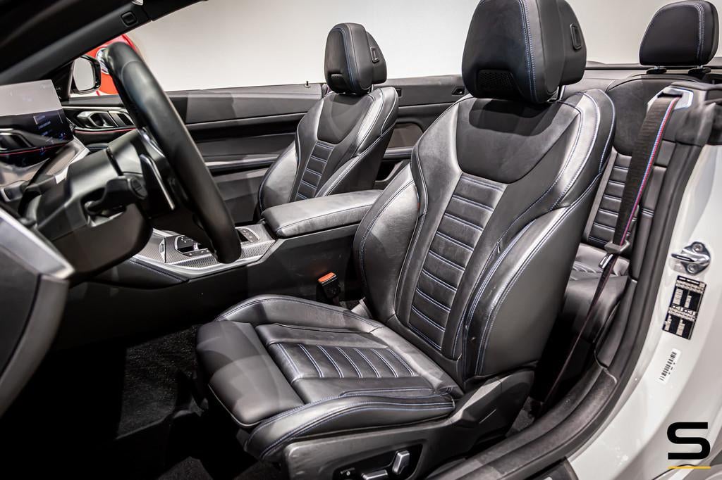 BMW 4-serie Cabrio 420i High Executive|LCI|M-sport PRO|H&K, Auto's, BMW, Automaat, 1998 cc, Gebruikt, Zwart