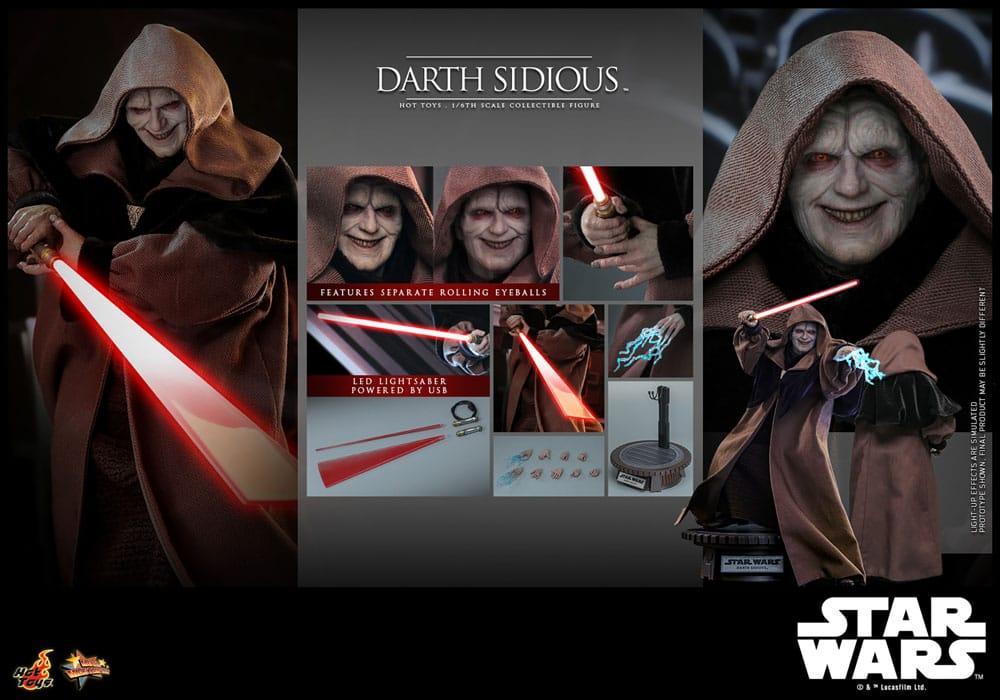 Hot Toys MMS745 Star Wars Revenge Of The Sith Darth Sidious, Verzamelen, Star Wars, West Campus 1 76863 Herxheim (DE), Heo GmbH