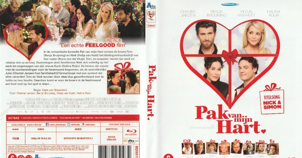 Pak van mijn hart blu ray, Ophalen of Verzenden, Zo goed als nieuw, Nederlandstalig