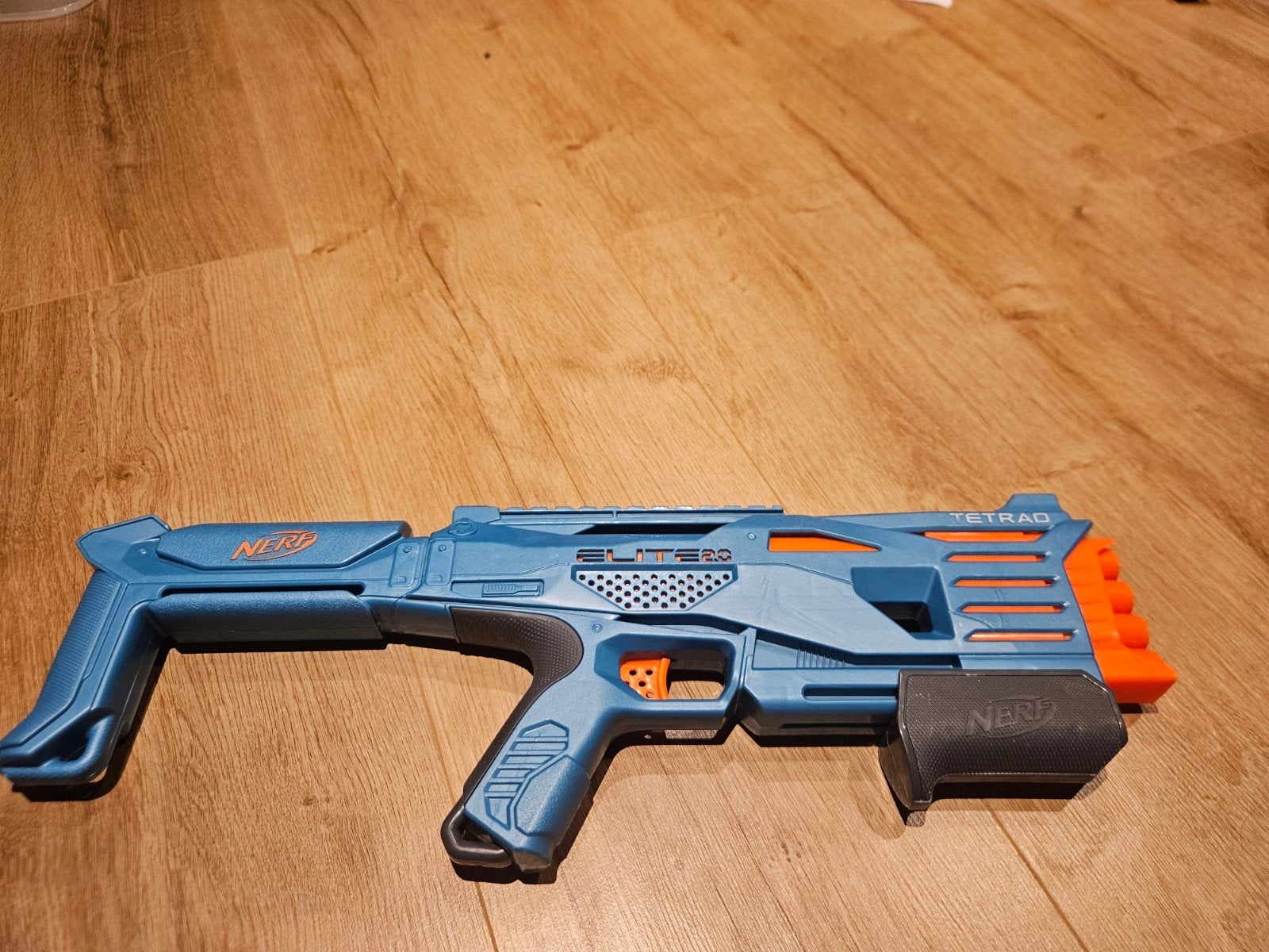 Nerf Elite 2.0 Tetrad CS-10 Blaster, Kinderen en Baby's, Speelgoed | Overig, Zo goed als nieuw, Jongen of Meisje, Ophalen