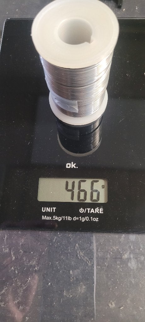 Rol soldeer 1 mm 466 gr, Hobby en Vrije tijd, Elektronica-componenten, Ophalen of Verzenden, Nieuw
