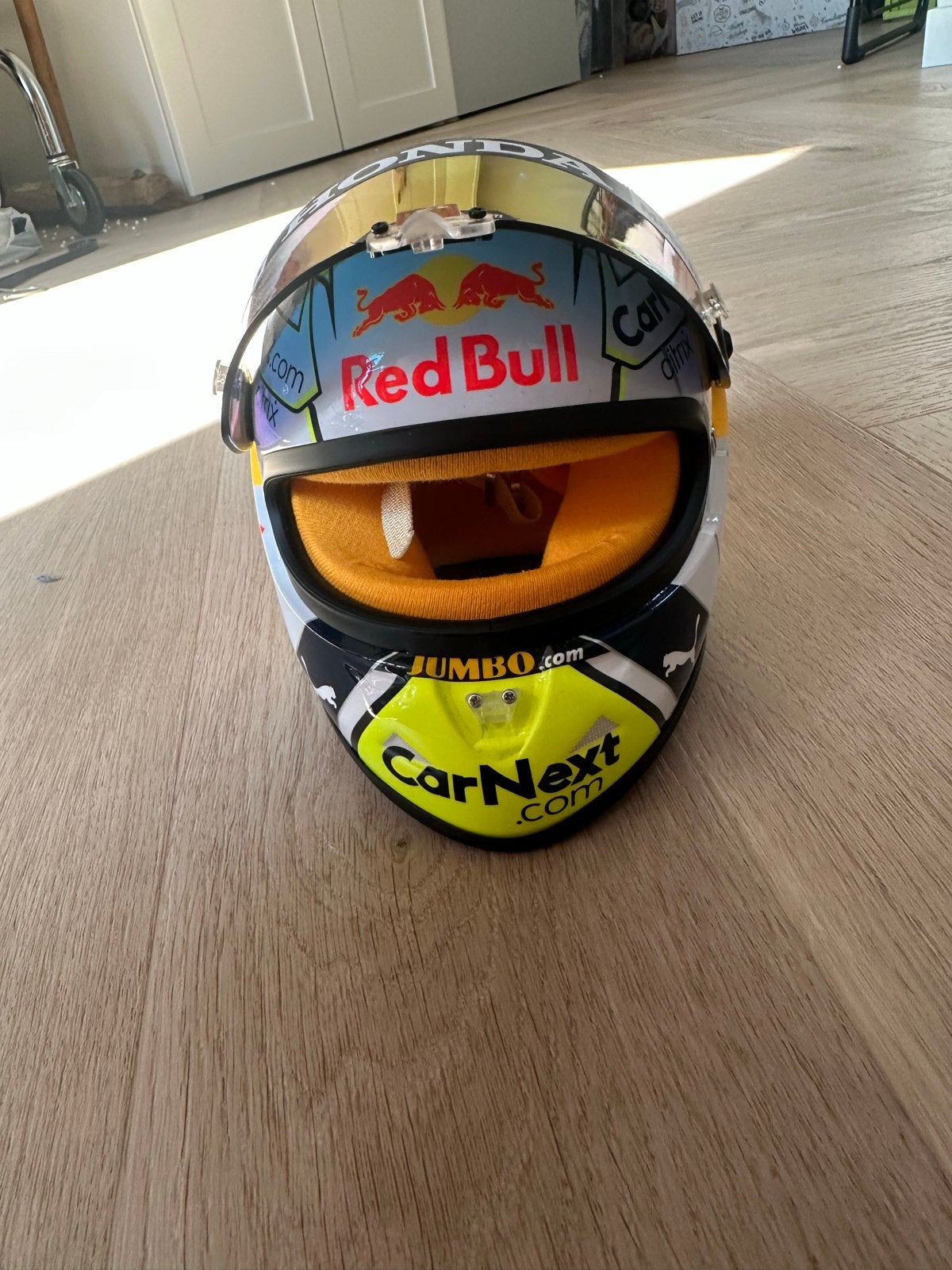 Max Verstappen Red Bull Racing F1 Helm Replica, Ophalen, Zo goed als nieuw