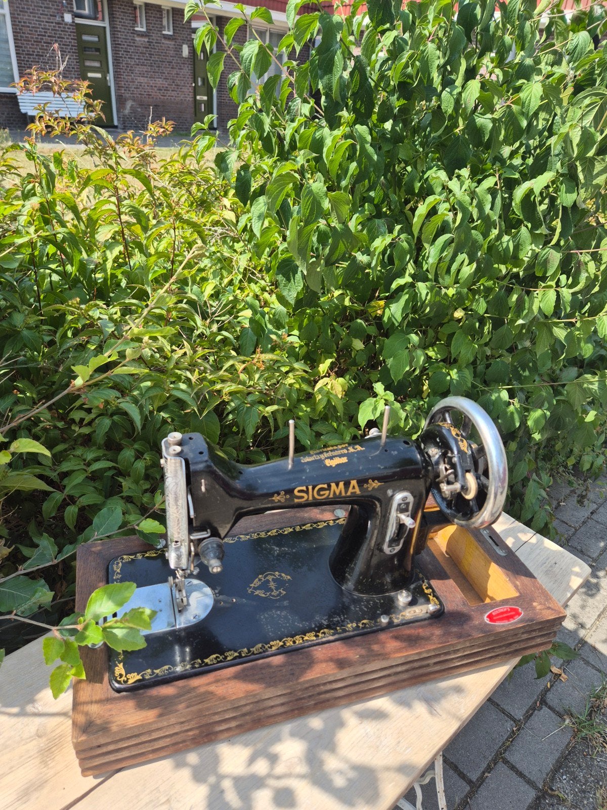 Vintage Sigma naaimachine, Motoren, Ophalen of Verzenden