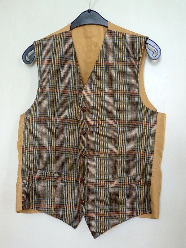 DAKS Signature london, vintage gilet, pure new wool, maat 52, Kleding | Heren, Maat 52/54 (L), Overige kleuren, Ophalen of Verzenden