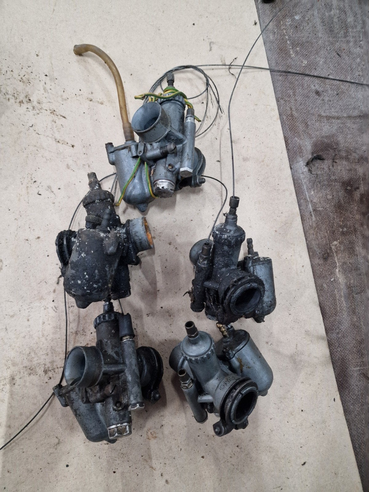 Hercules DKW Sachs 5x 19 mm Bing Carburateur, originele, Fietsen en Brommers, Ophalen of Verzenden, Gebruikt, Carburateur, Overige merken
