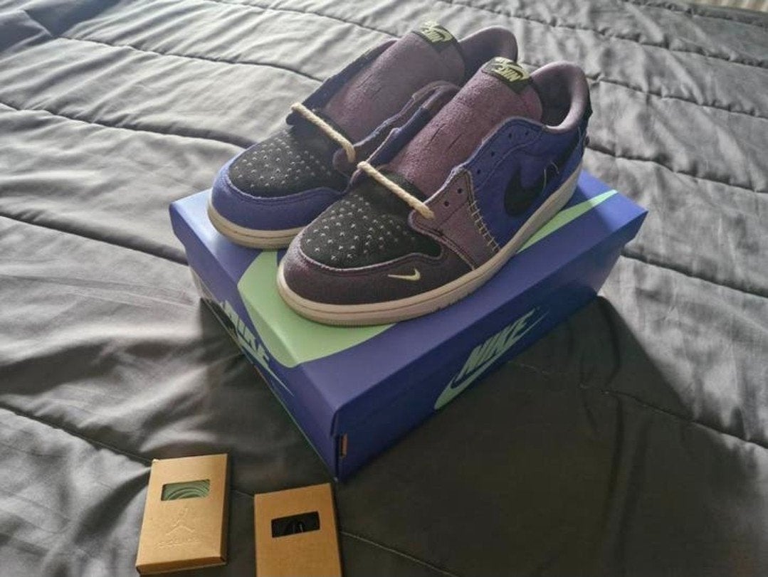 Nike air jordan 1 low zion voodoo us 12 eu 46 DS, Ophalen, Overige kleuren, Nieuw, Sneakers of Gympen