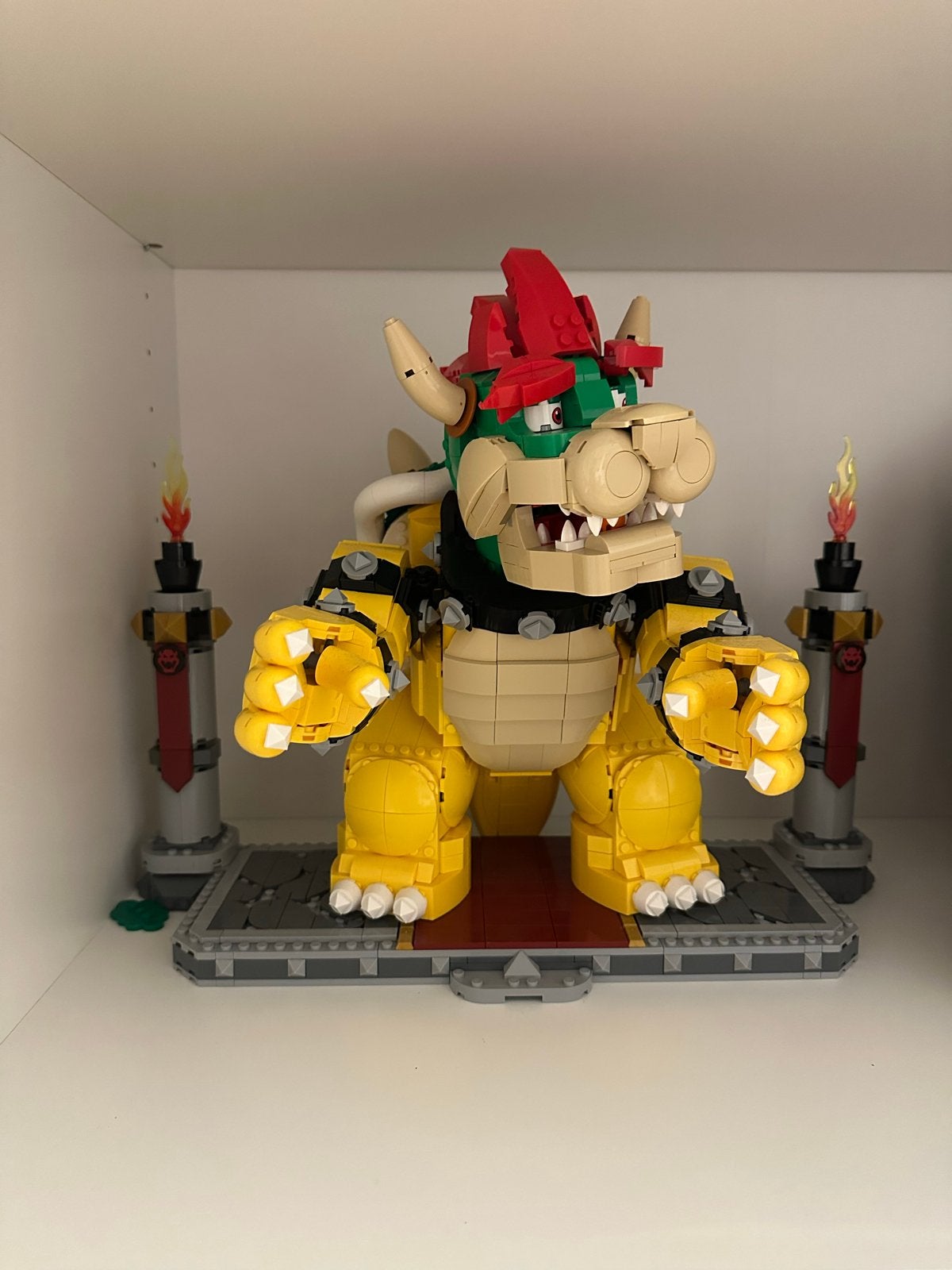 LEGO Super Mario De Machtige Bowser (71411), Ophalen of Verzenden, Zo goed als nieuw, Overige merken