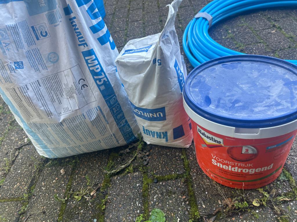 Knauf Stuc en Alabastine Voorstrijk Sneldrogend, Doe-het-zelf en Verbouw, Ophalen of Verzenden, Nieuw, Overige typen