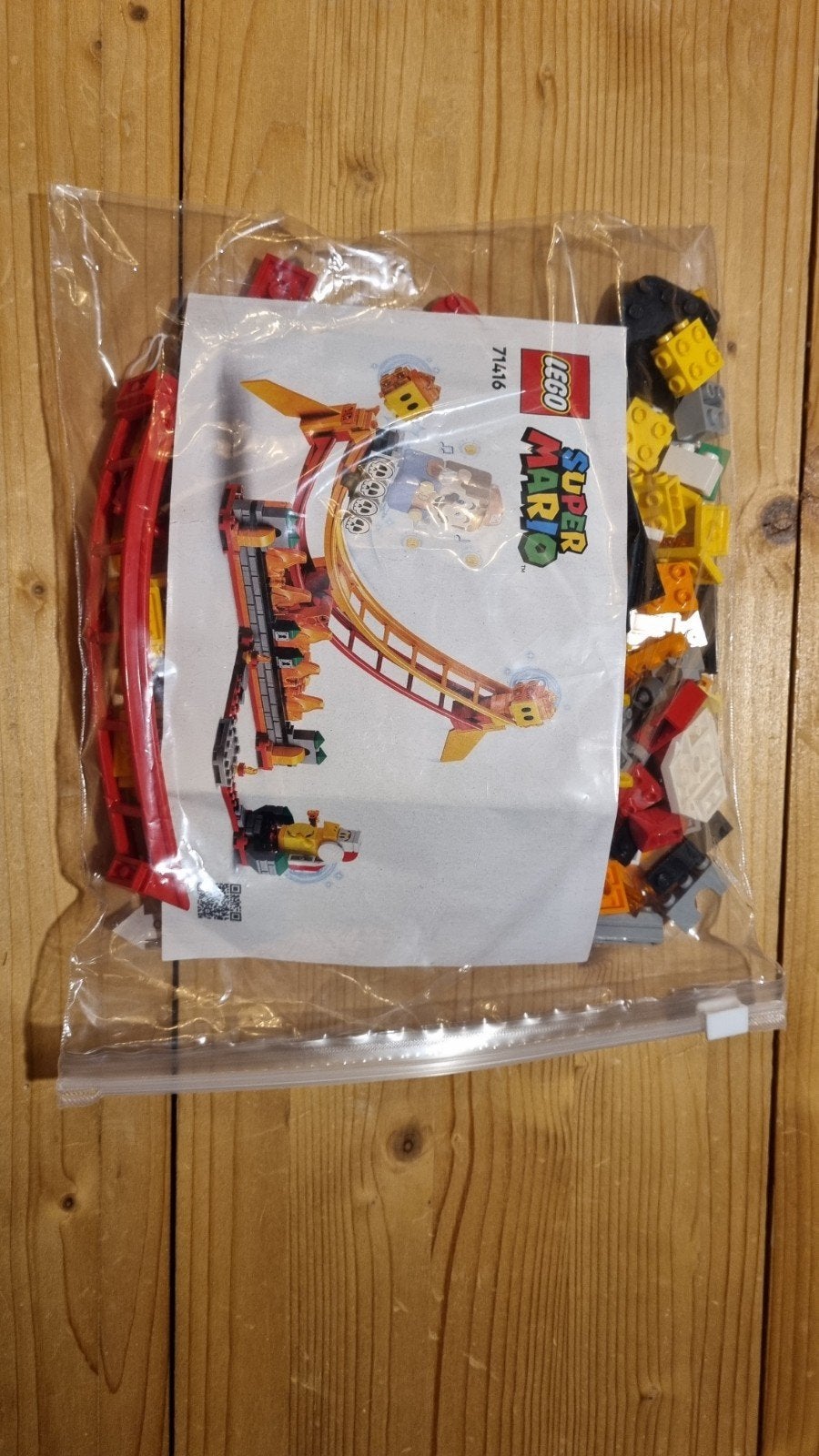 LEGO Super Mario, 71416, Lava Wave Ride uitbreidingsset, Ophalen of Verzenden, Zo goed als nieuw, Overige merken