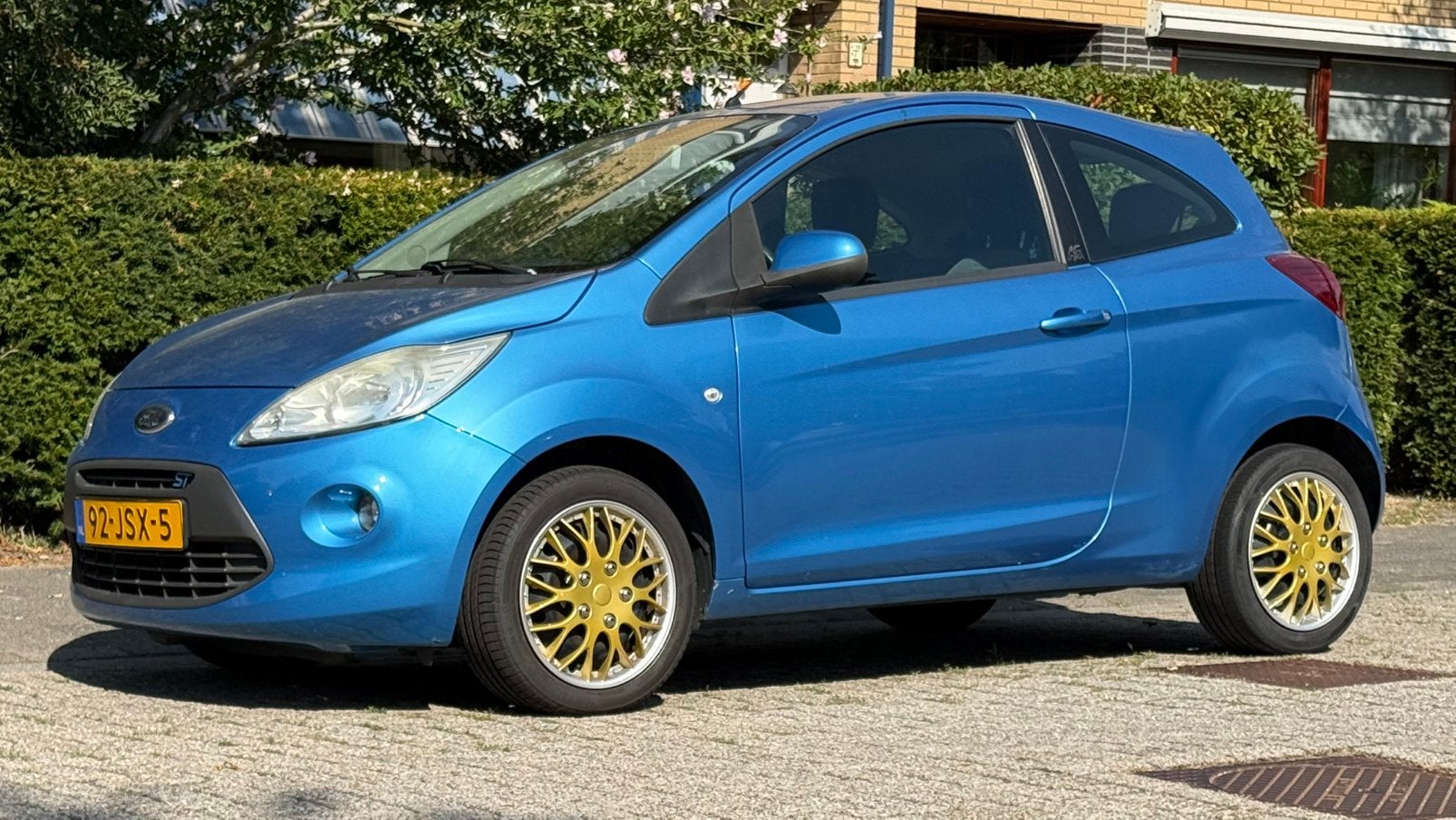 Ford Ka 1.2 51KW 2009 Nieuwe APK, Voorwielaandrijving, 1242 cc, 4 cilinders, Origineel Nederlands