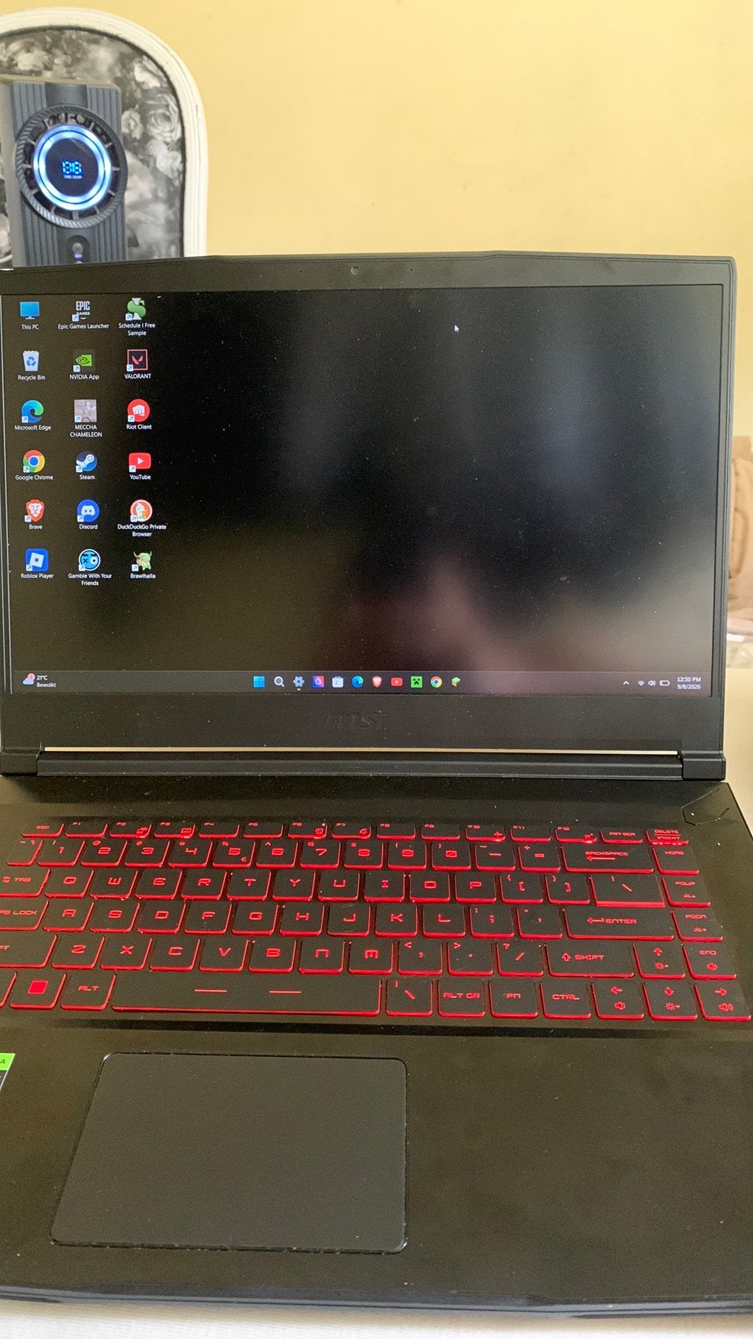 MSI Thin GF63, Met videokaart, 2 tot 3 Ghz, Ophalen of Verzenden, Zo goed als nieuw