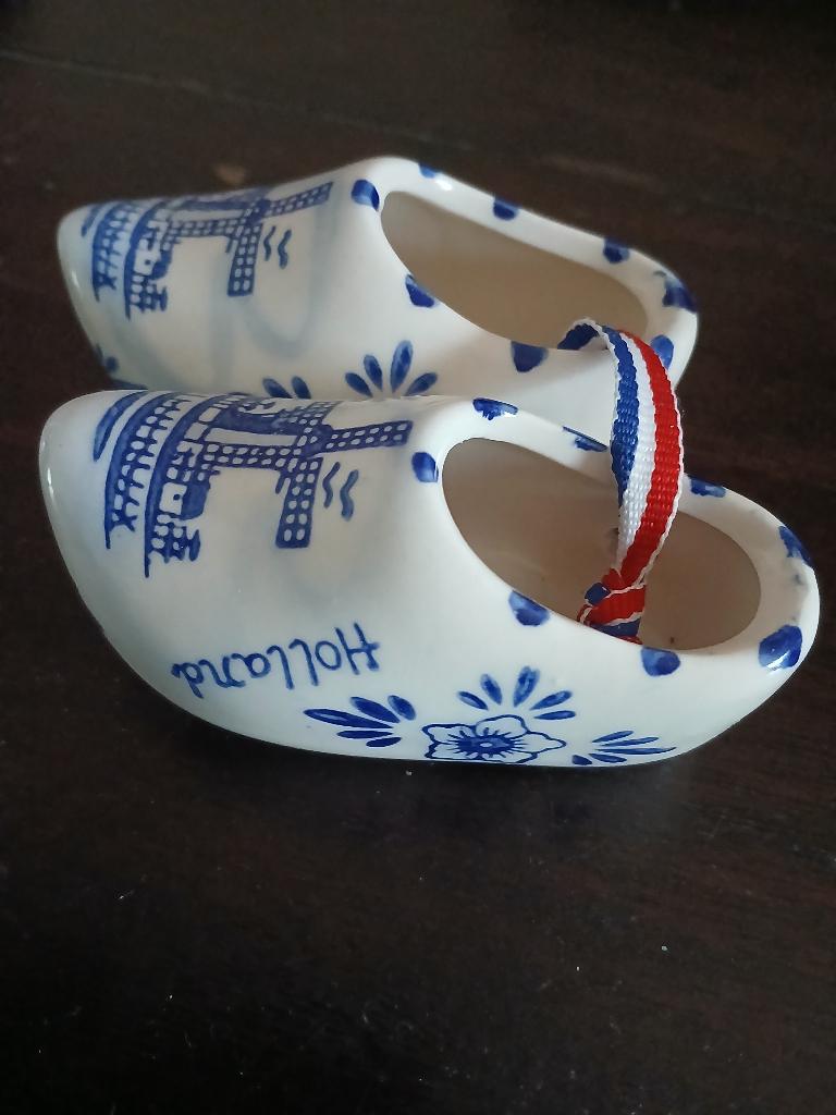 Delfts blauwe klompjes souvenir, Antiek en Kunst, Ophalen of Verzenden