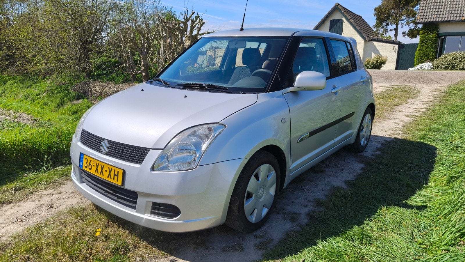 Suzuki Swift 1.5 5deurs 2007 Grijs, Auto's, Voorwielaandrijving, 15 km/l, 40 €/maand, 4 cilinders