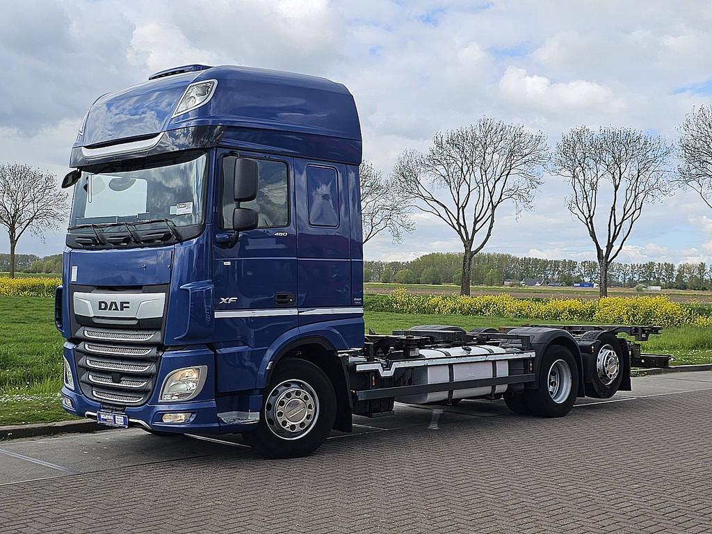 DAF XF 480 fan, Auto's, Automaat, Blauw, Bedrijf, Diesel