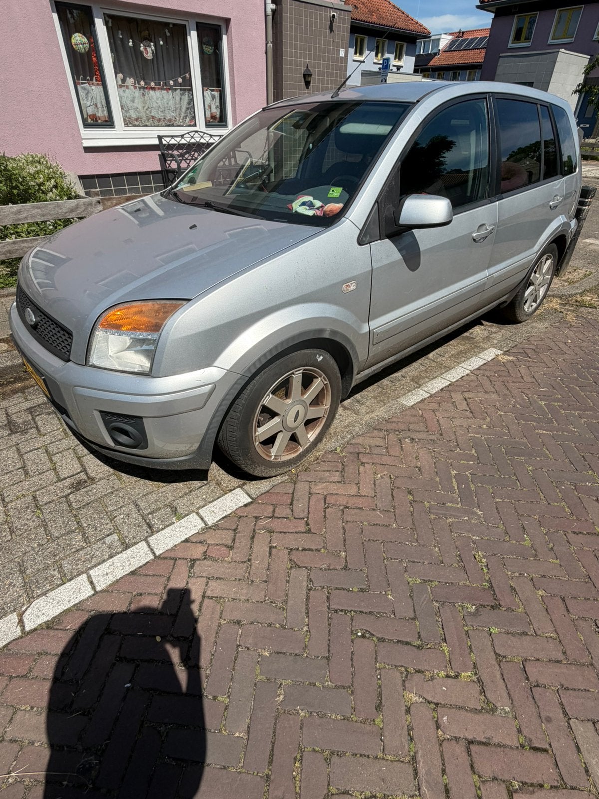 Ford Fusion 1.4 16V AUT 2009 Grijs, Auto's, Stof, 49 €/maand, Grijs, Particulier
