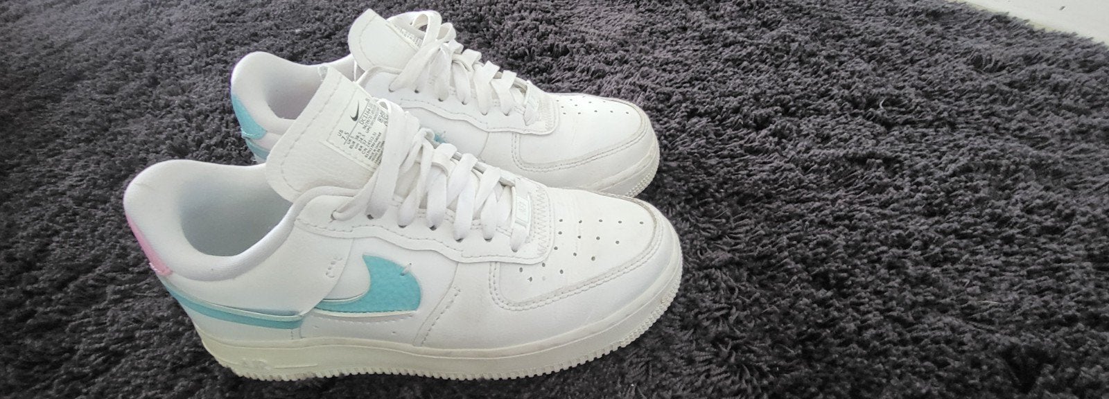 Nike Air Force 1 Sneakers Maat 38.5, Wit, Nike, Ophalen of Verzenden, Sneakers of Gympen