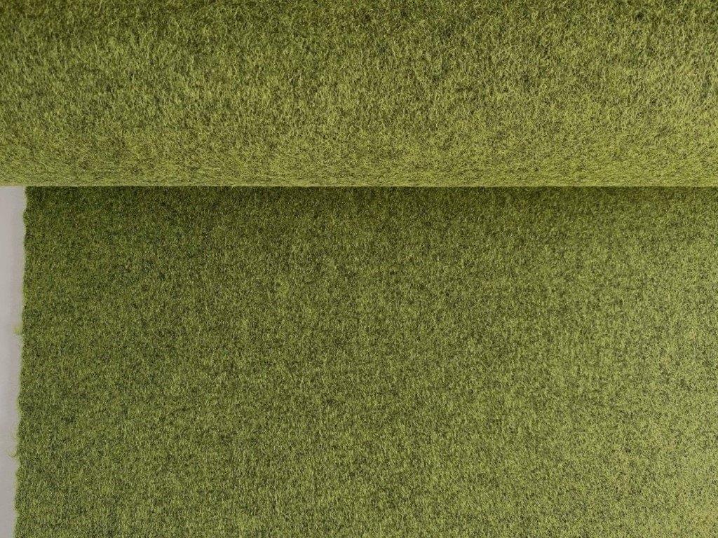 Camira Blazer CUZ1K; groen; restant meubelstof, Wol, 120 cm of meer, Nieuw, Ophalen of Verzenden