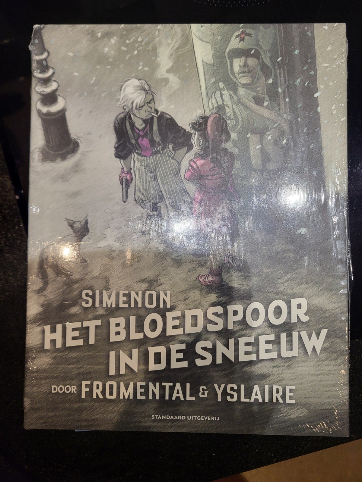 Simenon.Het bloedspoor in de sneeuw. hc Fromental. yslaire, Eén stripboek, Ophalen of Verzenden, Nieuw