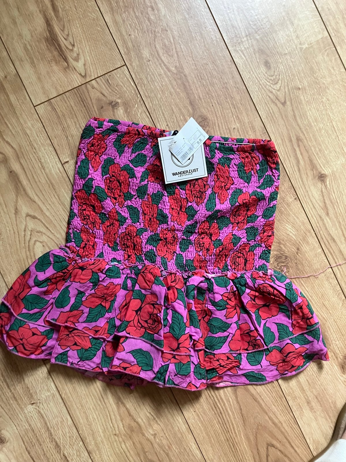 Wanderlust Amsterdam Gilly Rok Kort Fuchsia XS, Meerkleurig, Nieuw, Ophalen of Verzenden, Maat 34 (XS) of kleiner