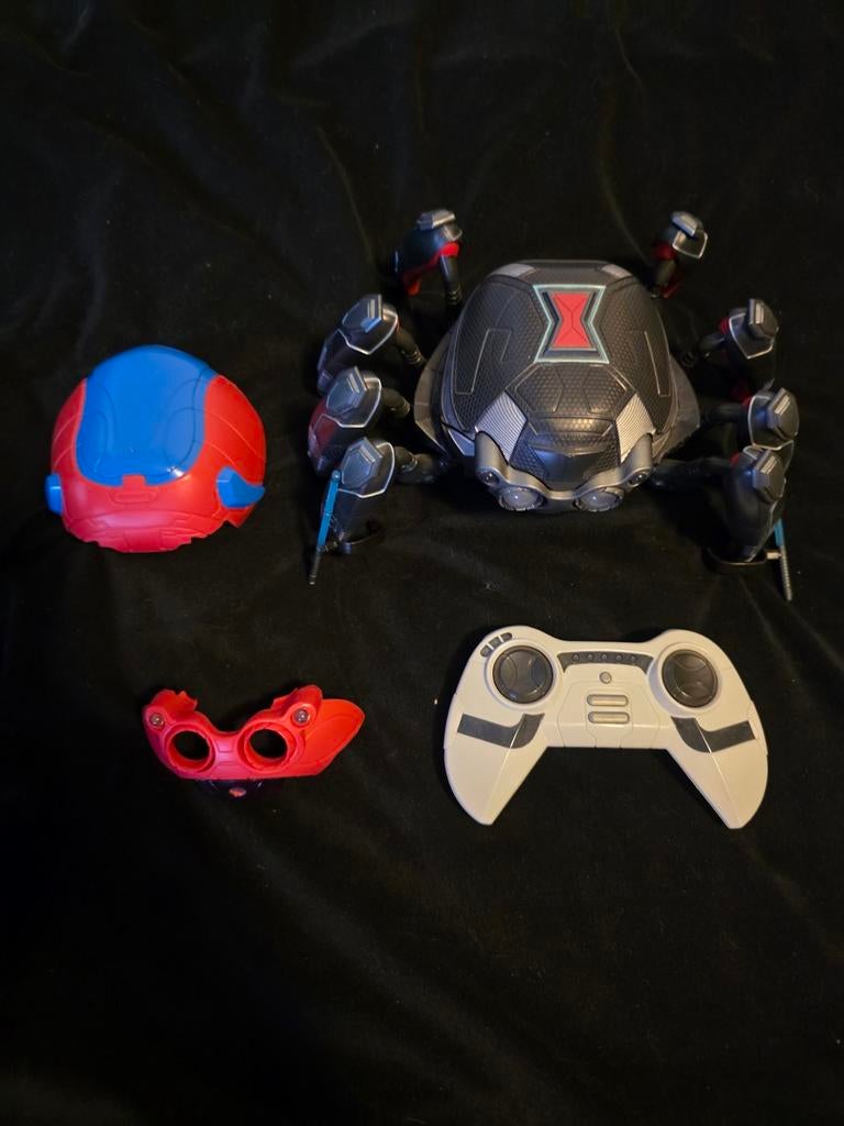 Disney Spiderbot met Black widow uitbreiding, Ophalen of Verzenden, Zo goed als nieuw