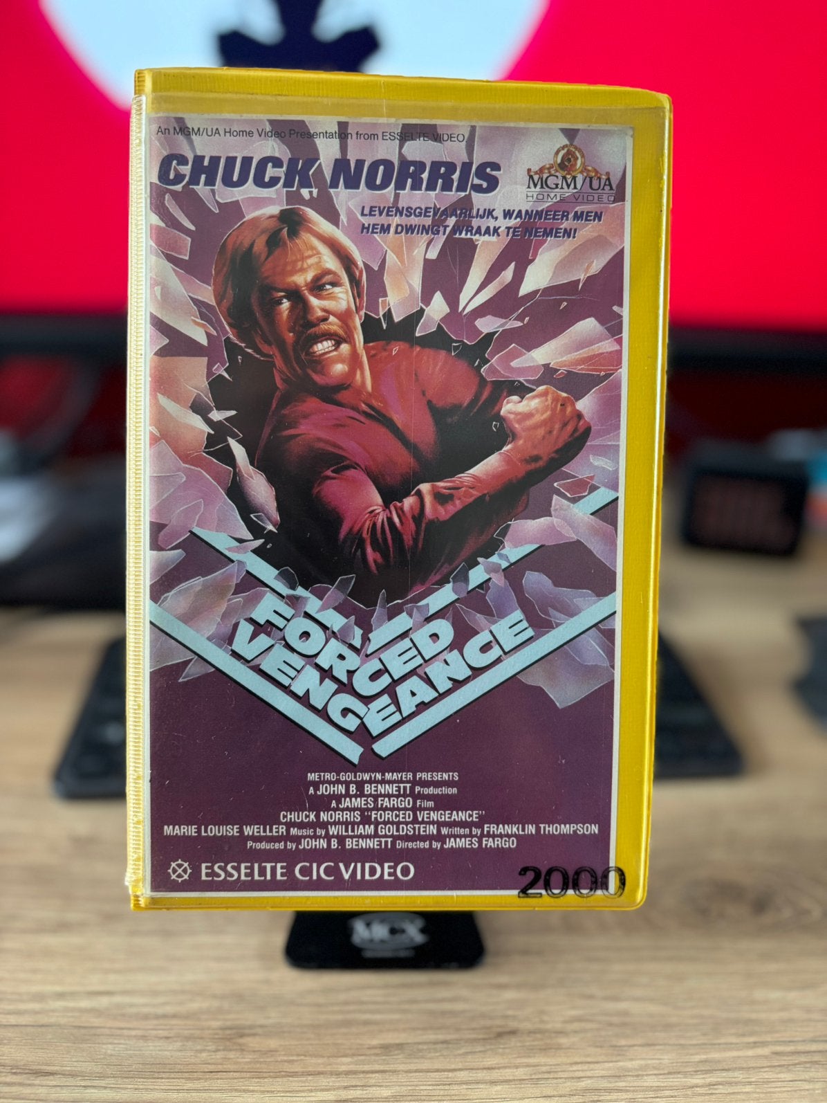 Video2000 / VCC - Forced Vengeance (1982 Chuck Norris), Vanaf 16 jaar, Ophalen of Verzenden, Gebruikt, Actie en Avontuur