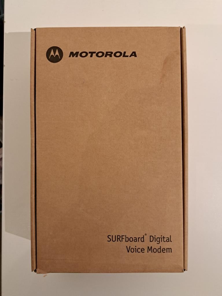 Motorola SURFboard Digitale Voice Modem SBV5121E-CN, Ophalen of Verzenden, Nieuw, Router met modem, Motorola