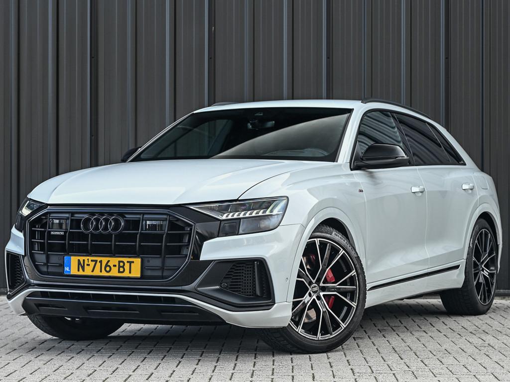 Audi Q8 55 TFSI e quattro Pro Line | S-Seats | B&O Sound | H, Automaat, Gebruikt, 2995 cc, Wit