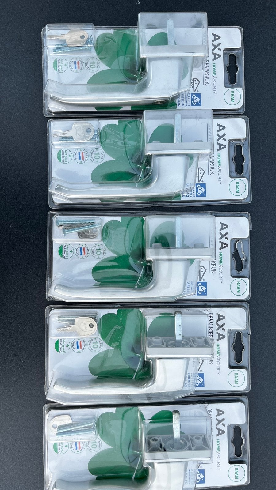 AXA raamkruk SKG2, 5 stuks, Ophalen, Nieuw, Slot