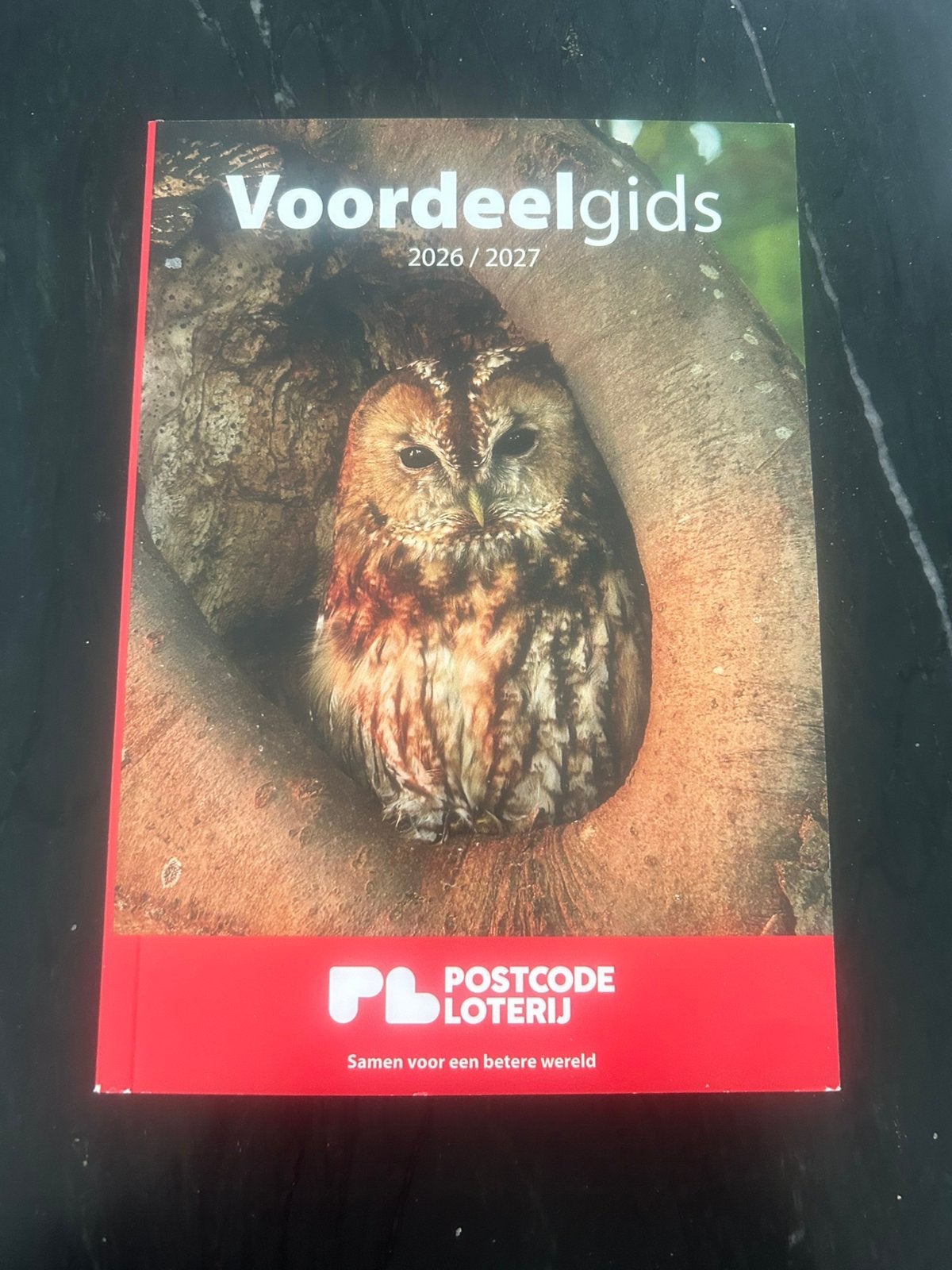 VOORDEELGIDS 2026/2027 POSTCODELOTERIJ gratis, Drie personen of meer, Kortingsbon