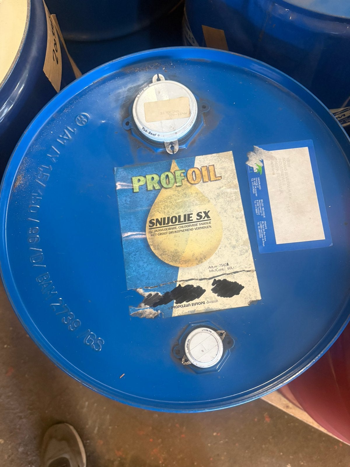 Profoil snijolie Sx 60 liter, Ophalen, K, K, K
