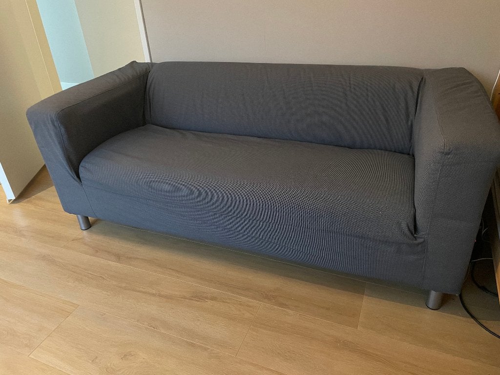 Ikea bank Klippan Gratis af te halen, Huis en Inrichting, Banken | Bankstellen, Ophalen, Gebruikt, 150 tot 200 cm, Driepersoons
