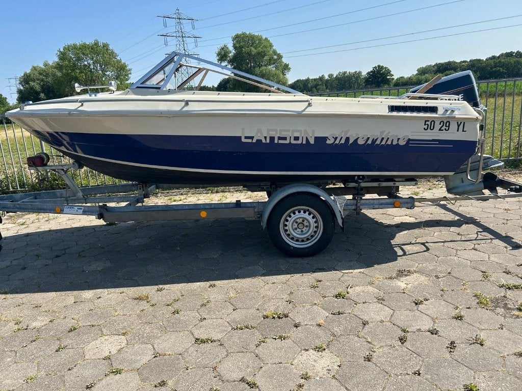 Speedboot Larson Silverline, Ophalen, Gebruikt
