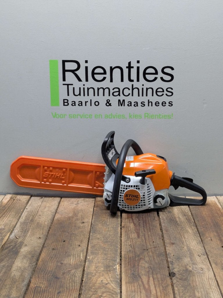 STIHL MS 211 Benzine Kettingzaag 35 CM, Tuin en Terras, Ophalen, Info@stihl.nl, Gebruikt, STIHL