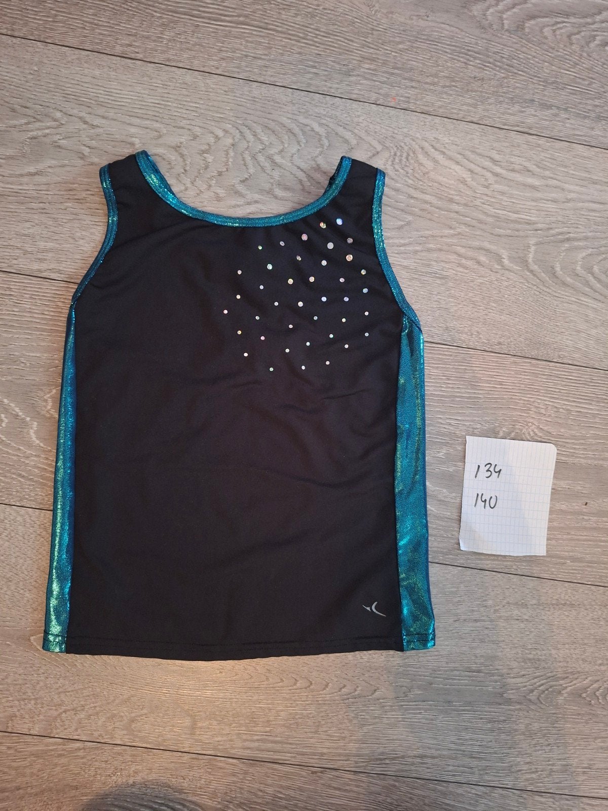 Turn top, Adidas sporttopje voor meisjes - maat 128/134, Kinderen en Baby's, Ophalen of Verzenden, Gebruikt, Adidas, Meisje