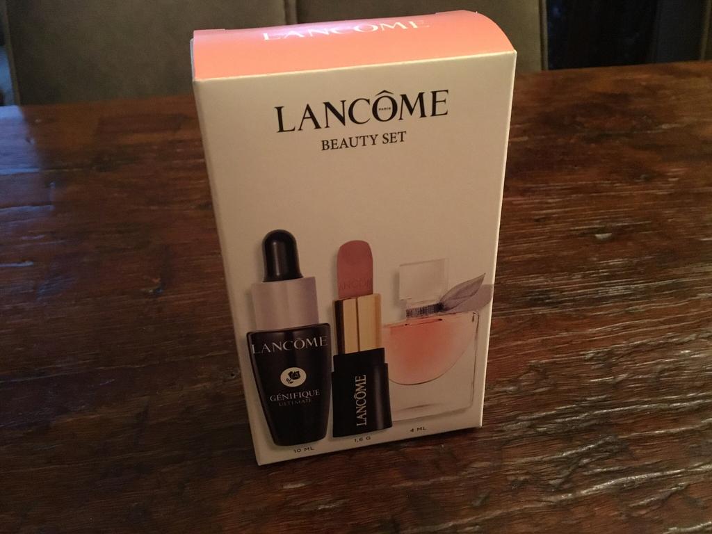 Lancôme beauty set, Ophalen of Verzenden, Zo goed als nieuw, Gehele gezicht