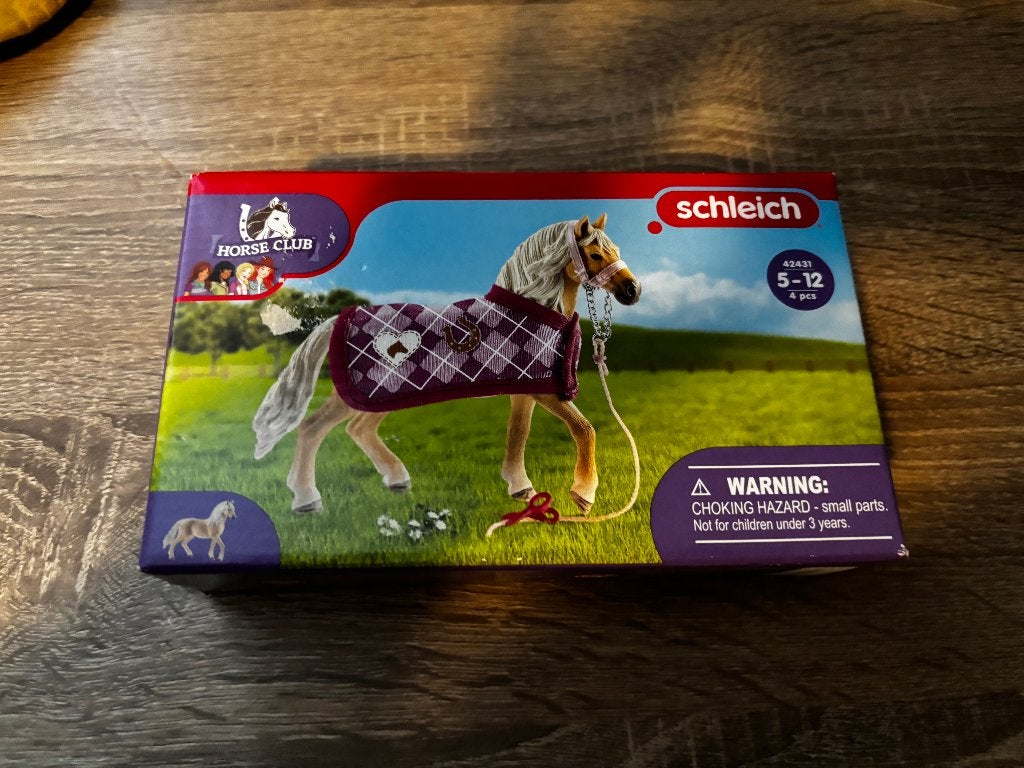 Nieuwe Schleich Horse Club paard in orginele doos (advr 60), Verzamelen, Speelgoed, Ophalen of Verzenden, Nieuw