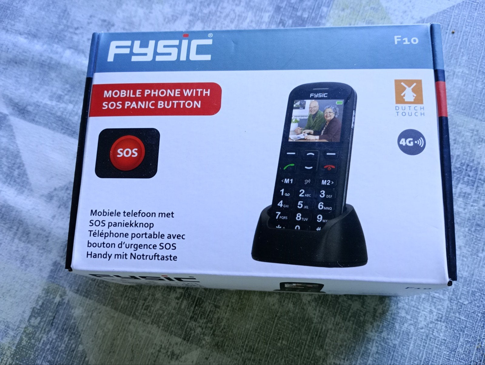 Fysic F10 gsm senioren telefoon, Telecommunicatie, Ophalen of Verzenden, Nieuw
