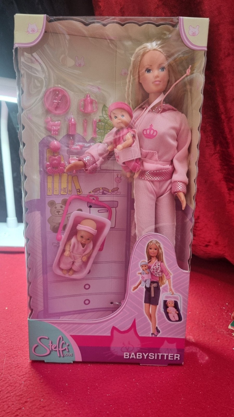 Steffi Love Babysitter Pop met 2 Baby's en Accessoires, Verzenden, Nieuw, Overige typen