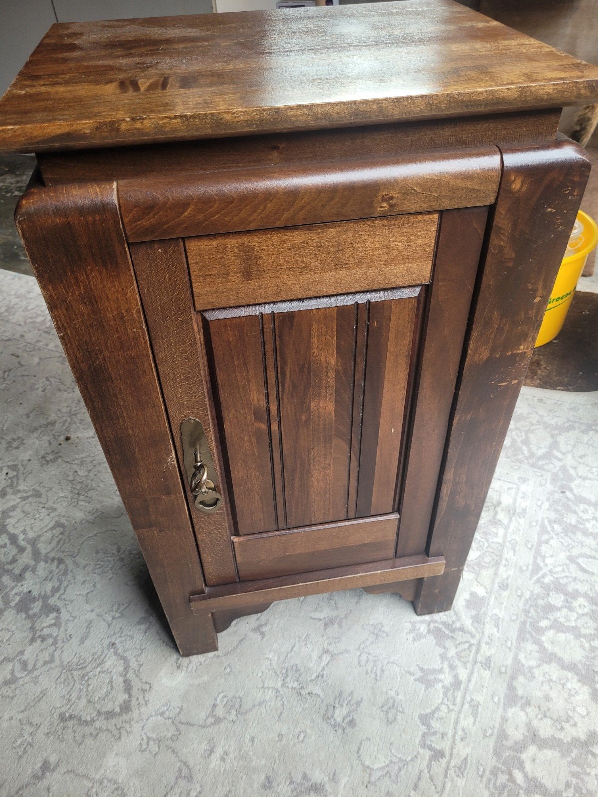 teak houten nachtkastjes, Ophalen, Minder dan 45 cm