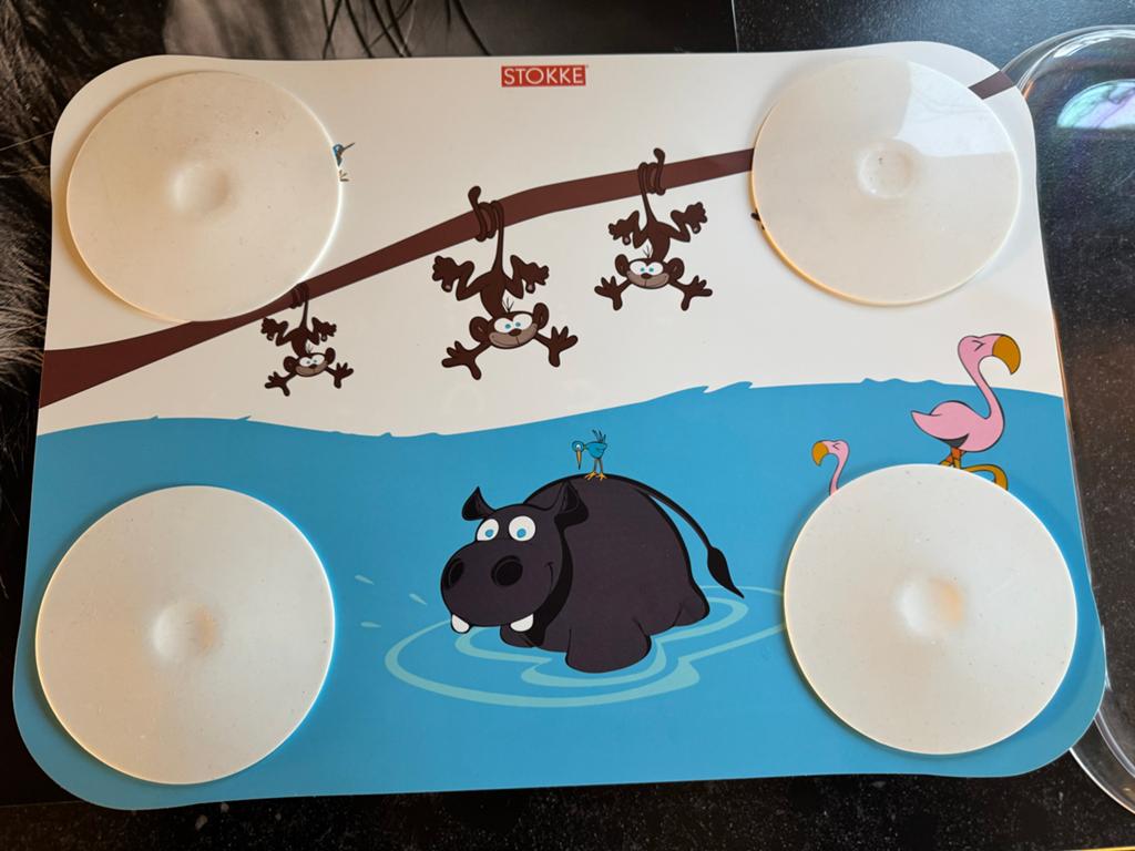 Stokke Tripp Trapp Placemat - Dieren & Nummers, Ophalen of Verzenden, Gebruikt