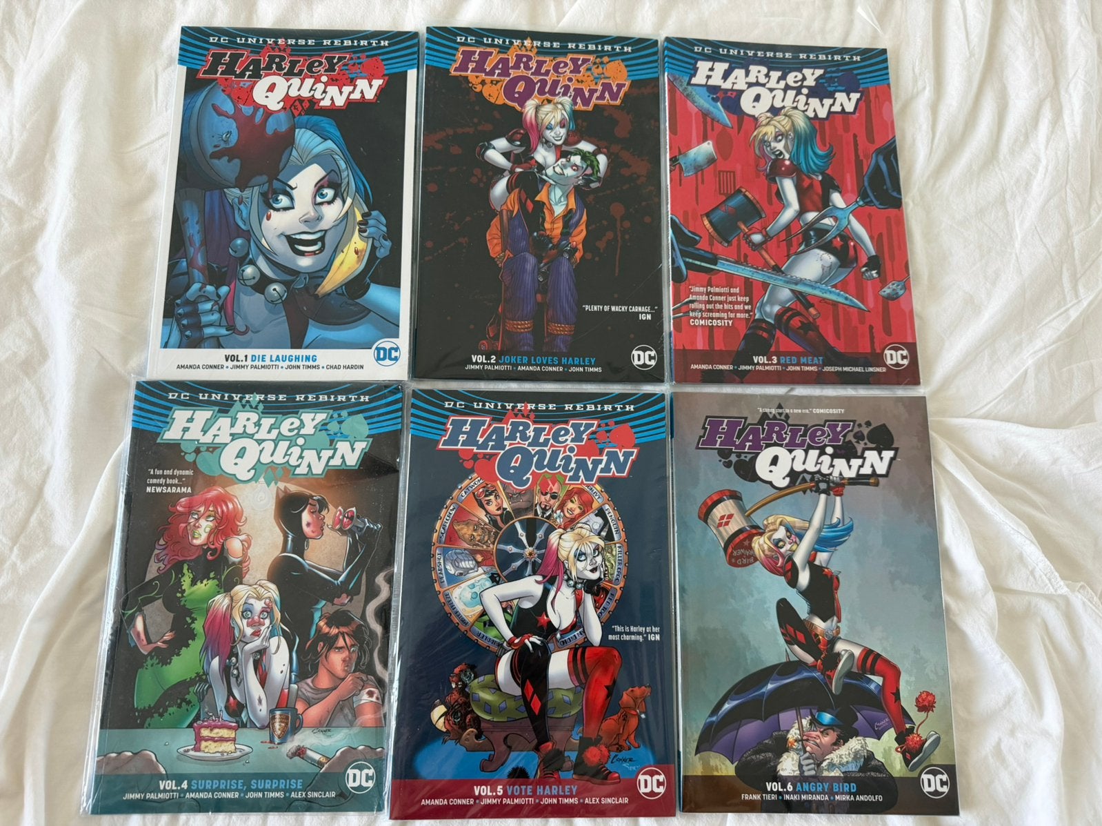 Harley Quinn - complete set 2016 - TP’s, Boeken, Strips | Comics, Complete serie of reeks, Ophalen of Verzenden, Nieuw, Amerika