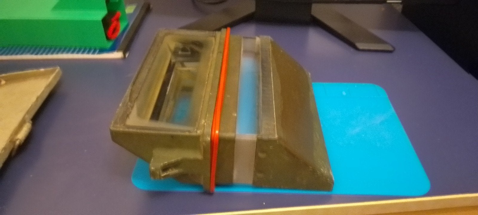originele US M17 periscope in originele opberg bak, Verzamelen, Ophalen of Verzenden, Landmacht, Amerika, Overige typen