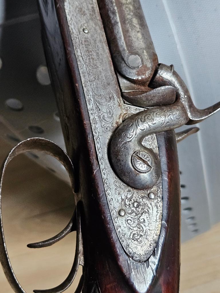 Antiek zwartkruit percussie jachtgeweer, Ophalen of Verzenden