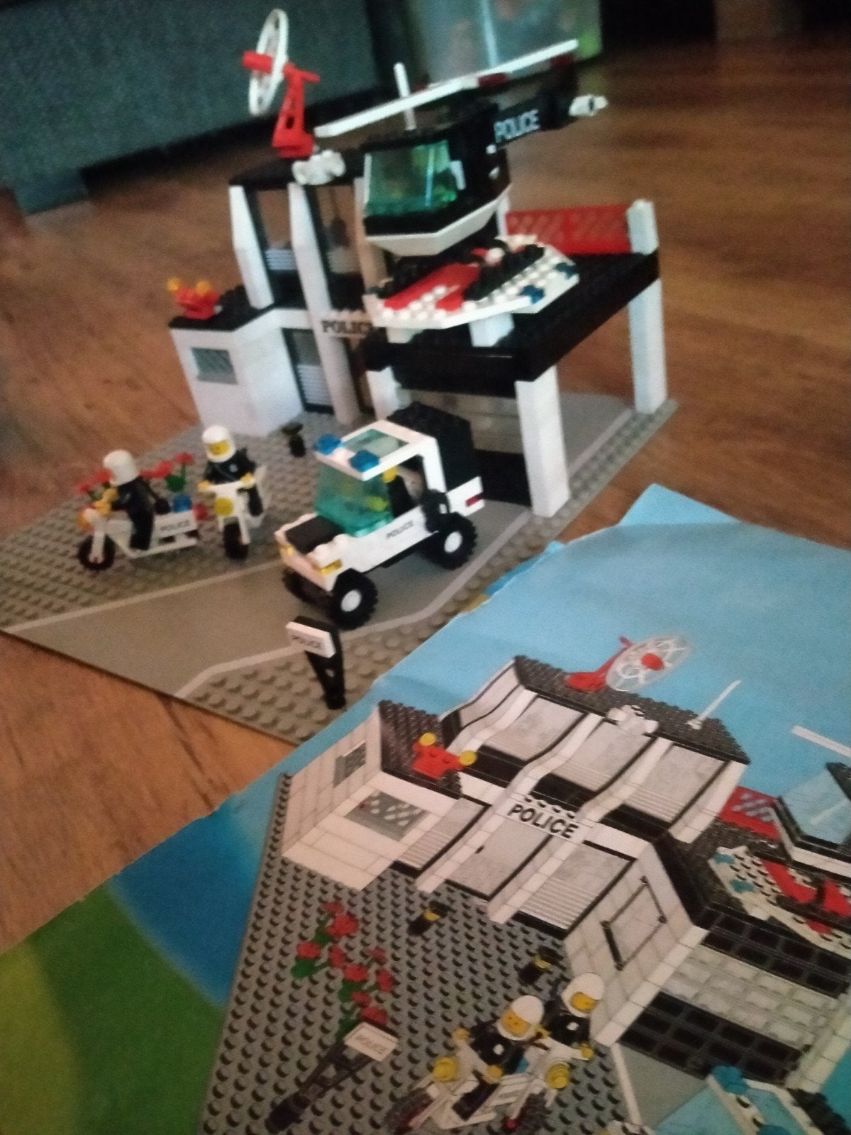 Politiebureau 6386 Vintage compleet, Ophalen, Lego, LEGOLAND, Complete set