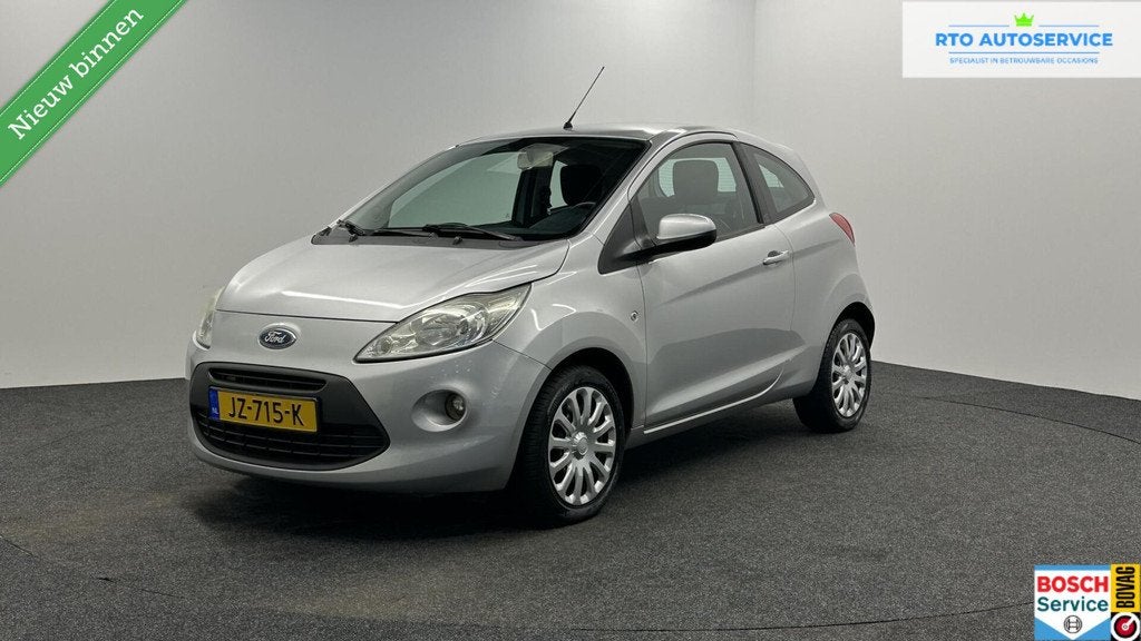 Ford Ka 1.2 Trend AIRCO STUURBEKRACHTIGING., Voorwielaandrijving, Stof, Gebruikt, 1242 cc