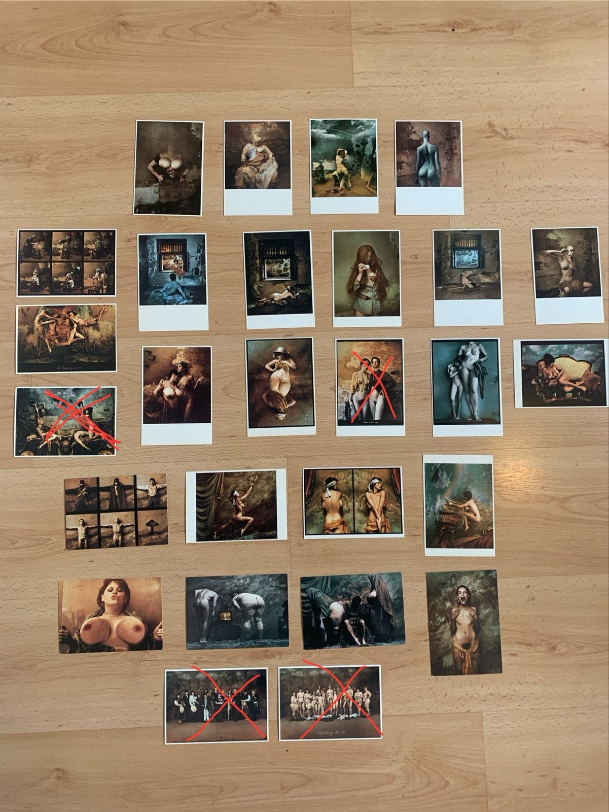 Jan Saudek ansichtkaarten - €3 per stuk, Ophalen of Verzenden, 1980 tot heden, Gelopen, Noord-Holland